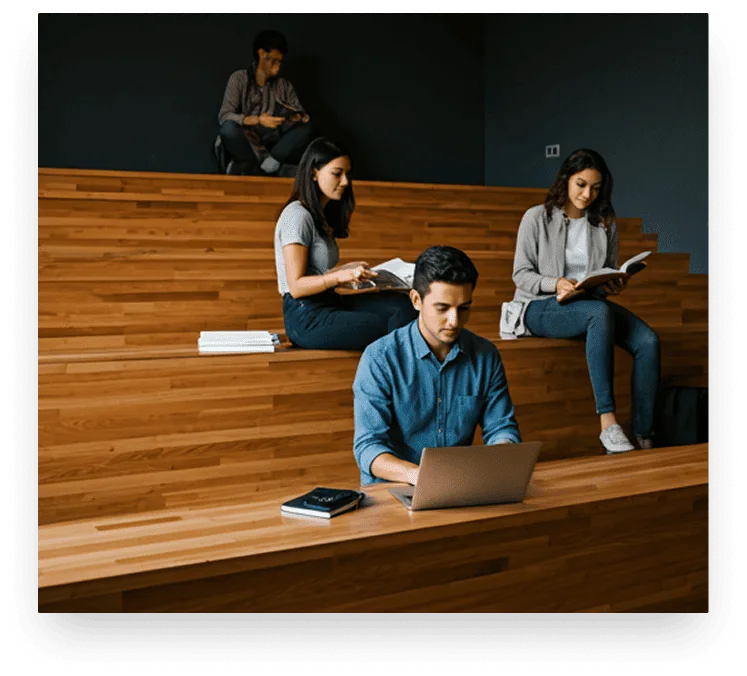 Profissionais em momento de aprendizagem
